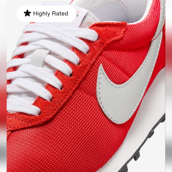 Nike LD-1000 Red & Silver Women's Shoes, Retail Price $105.00 USD - Picture 7 of 16
